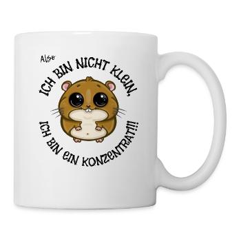 ich bin ein Konzentrat - Tasse - Weiß - Rechts
