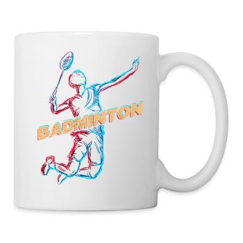 Badminton Player Sport Badminton I Gift - Mug - white - Right
