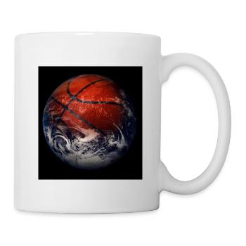 Le monde du basketball en une seule image 🏀🌍 - Mug blanc - blanc - Droite