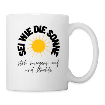 MOTIVATION Motivationssprüche Sprüche - Tasse - Weiß - Rechts
