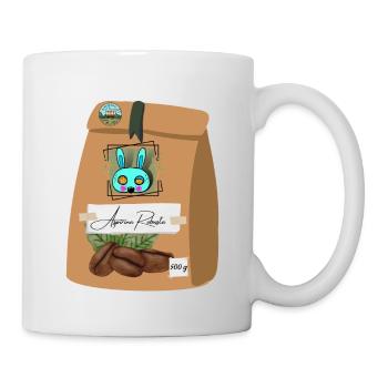 KoffeINA - Aspirina Robusta - Tasse - Weiß - Rechts