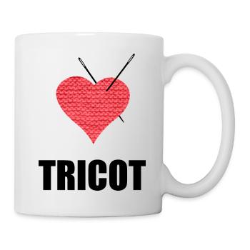 TRICOT - Mug blanc - blanc - Droite