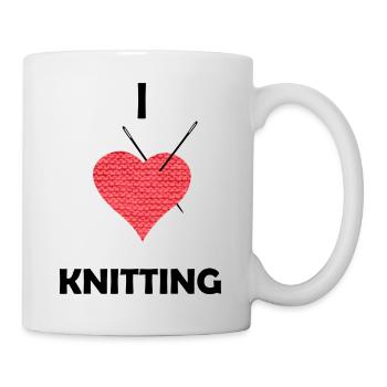 Ich mag Trikking - Tasse - Weiß - Rechts