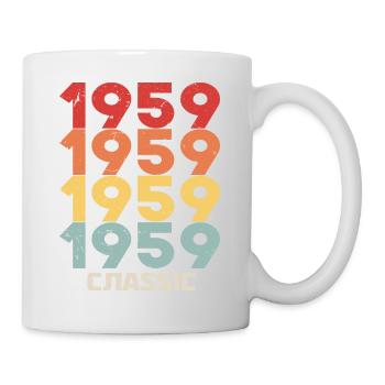 1959 Jubilee in classic vintage style 1959 - Mug - white - Right