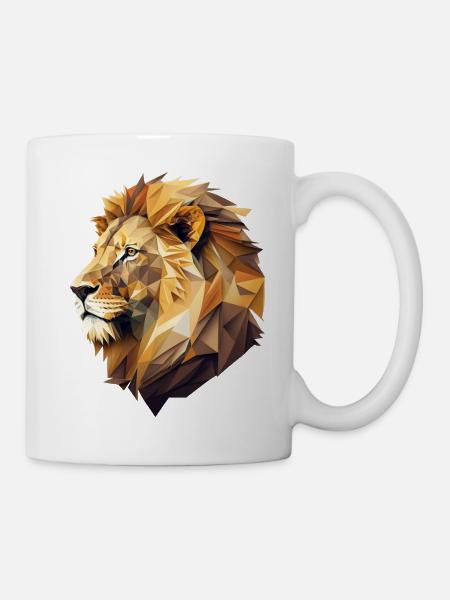 LION - Mug - white