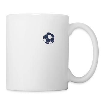 Fußball - Tasse - Weiß - Rechts