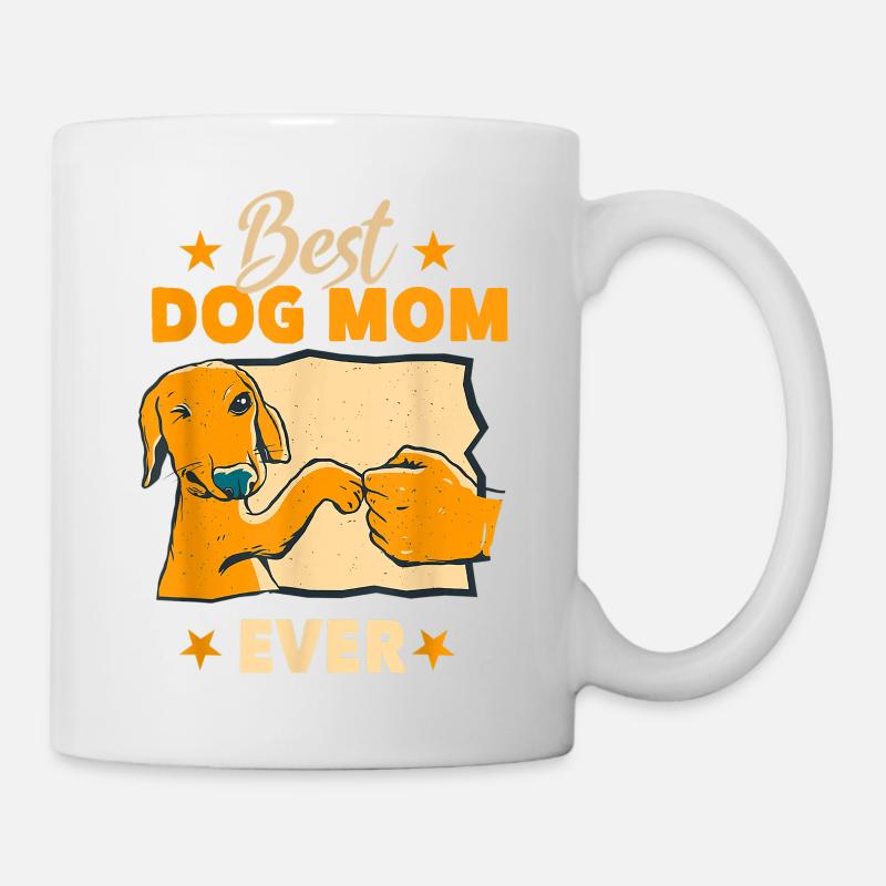 Best Dog Mom Ever - Mug - white