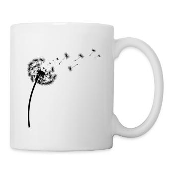 Löwenzahn - Tasse - Weiß - Rechts