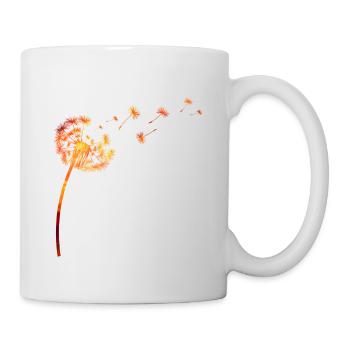 Löwenzahn - Tasse - Weiß - Rechts