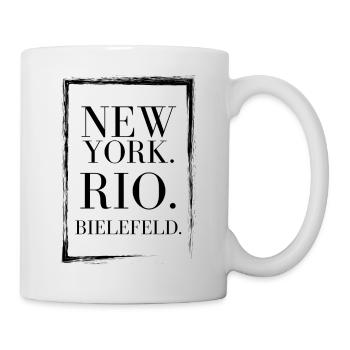 New York Rio Bielefeld - Mug blanc - blanc - Droite
