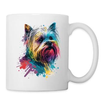 Yorkshire Terrier - Mug - white - Right