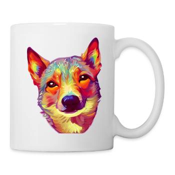 Propriétaire de chien Chien de berger Chien Propriétaire de chien - Mug blanc - blanc - Droite