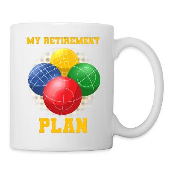 Bocce Bocci Colorful Balls Player I Gift - Mug - white - Right