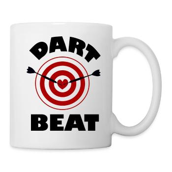 Sport de fléchettes - Mug blanc - blanc - Droite