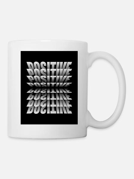 Sternzeichen Positivität - Tasse - Weiß