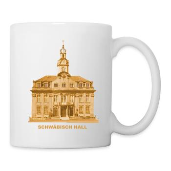 Schwäbisch Hall Town Hall Baden-Württemberg - Mug - white - Right