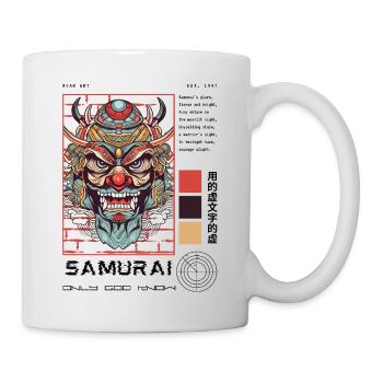 Samurai Only God Know - Mug - white - Right