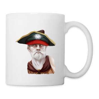 Kapitän - Tasse - Weiß - Rechts