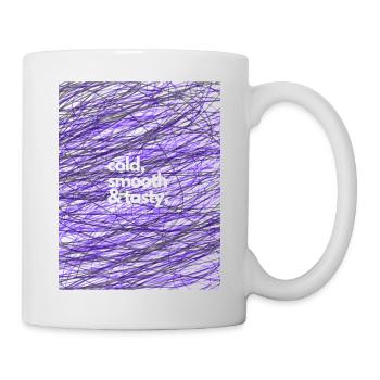 cold smooth tasty 7 - Tasse - Weiß - Rechts
