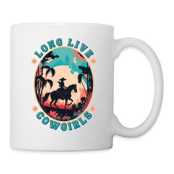 Long Live Cowgirls - Mug - white - Right