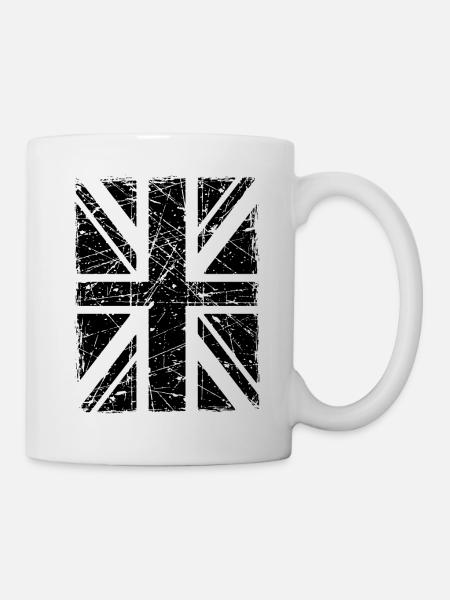 Union Jack - Mug - white