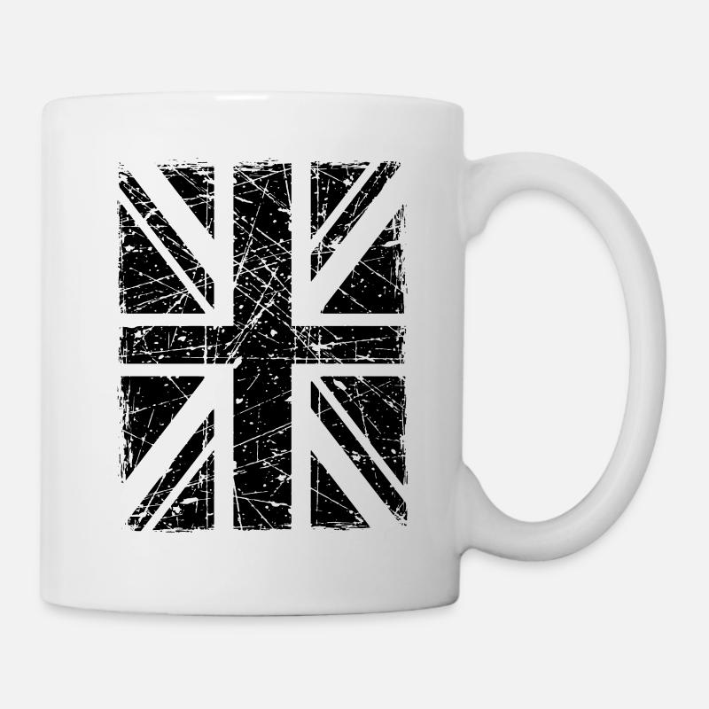 Union Jack - Mug - white