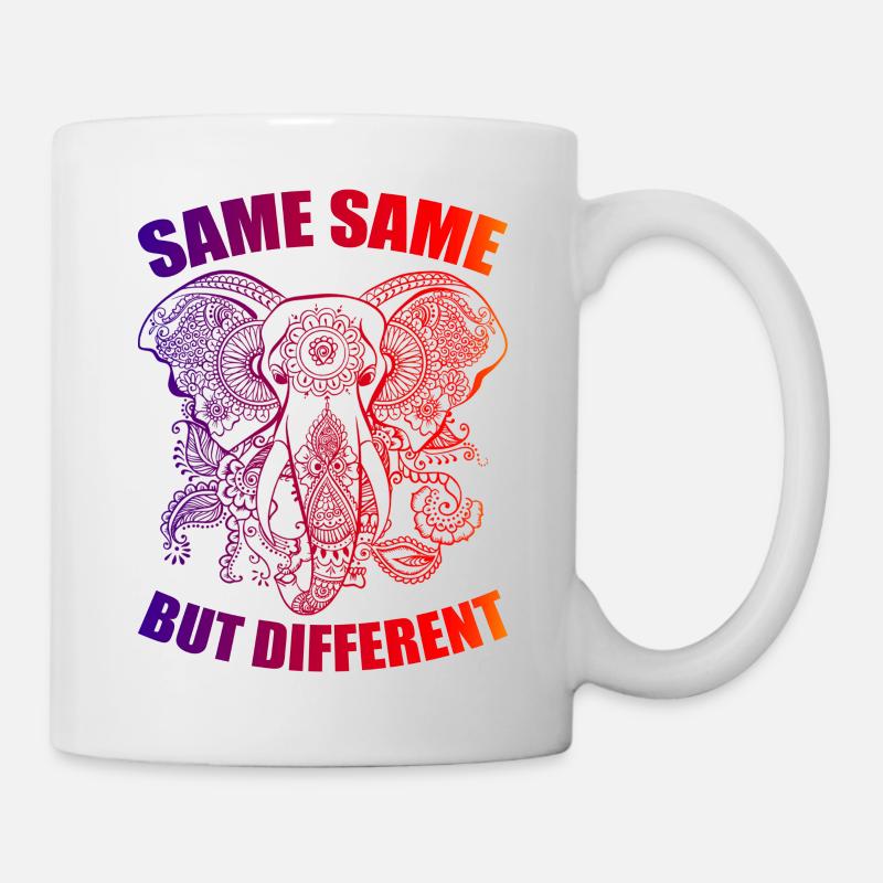 SameSame but Different Thailand Shirt - Mug - white