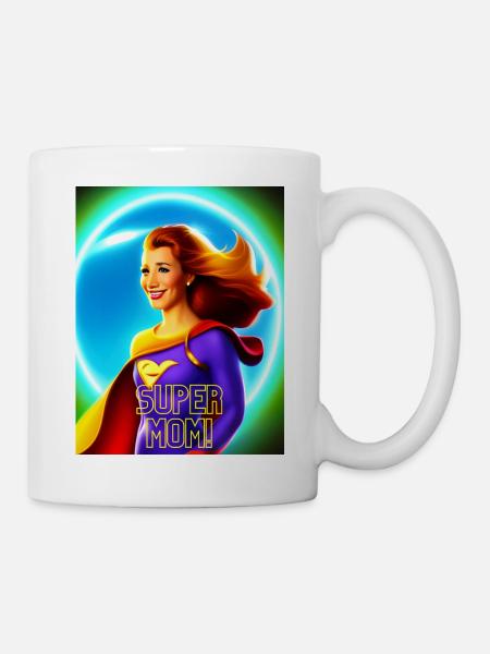 Super Mama! - Tasse - Weiß