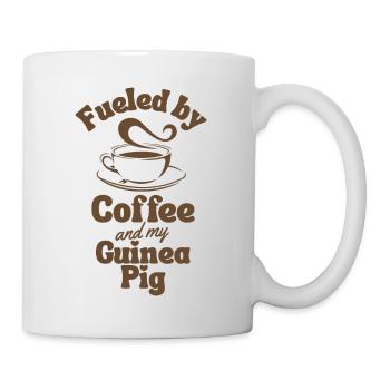 Amateur de café cochon d’Inde - Mug blanc - blanc - Droite