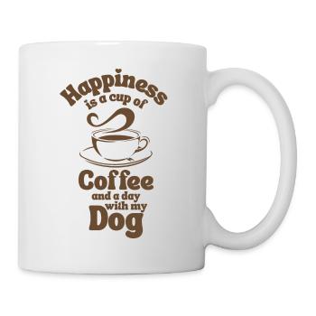 Coffee Dog lover - Mug - white - Right