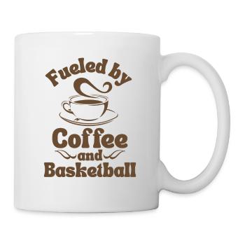 Kaffee Basketball Liebhaber - Tasse - Weiß - Rechts