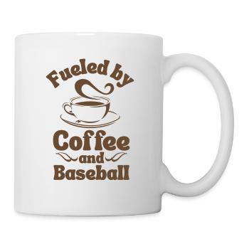 Kaffee Baseball-Liebhaber - Tasse - Weiß - Rechts