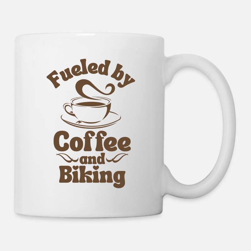 Coffee Biking lover - Mug - white