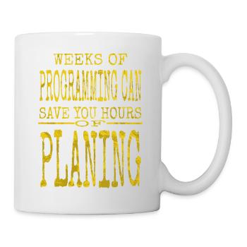 health informatics specialist tshirts programming - Tasse - Weiß - Rechts