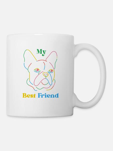 My Best Friend Dog - Tasse - Weiß