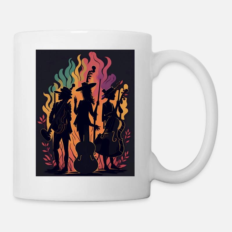 The Musical Flame - Mug - white
