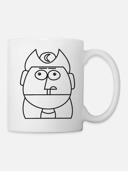 Patrouille lunaire - Mug blanc - blanc