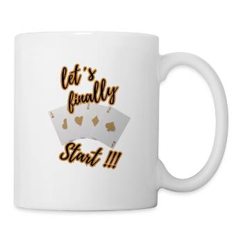 Cartes de tournoi 2 - Mug blanc - blanc - Droite