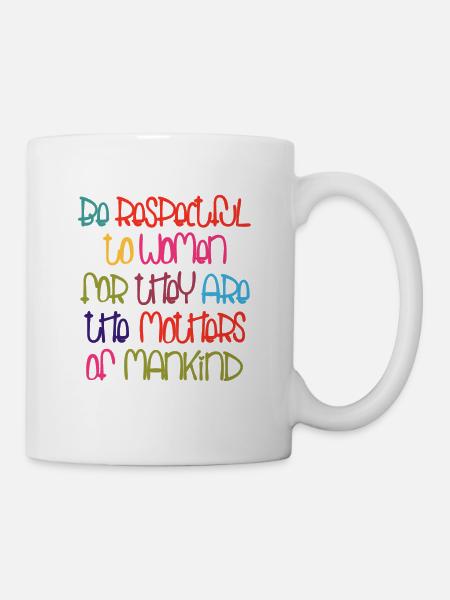 Soyez respectueux - Mug blanc - blanc