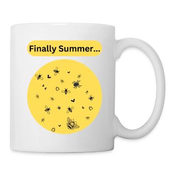 Endlich Sommer... All die Bugs, die wir vermisst haben! - Tasse - Weiß - Rechts