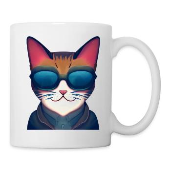 Domestic Cat Cat Pet Kitten Cat Owner - Mug - white - Right