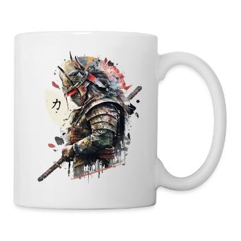 Samurai - Tasse - Weiß - Rechts