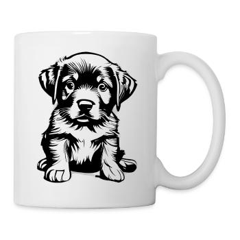 Dogs Puppy Golden Retriever Dog Owners - Mug - white - Right