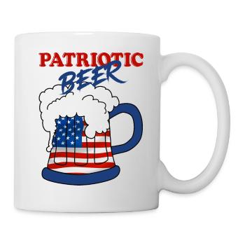 Patriotic beer - Mug - white - Right