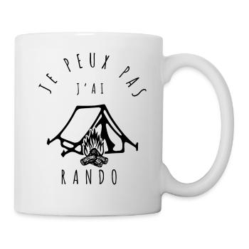 RANDO - Je peux pas, j'ai rando bestseller - Mug blanc - blanc - Droite