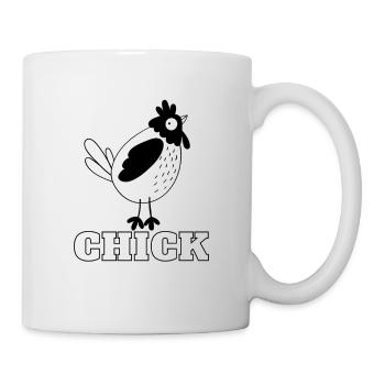 Küken für Küken - Süßes Küken T-Shirt - Tasse - Weiß - Rechts