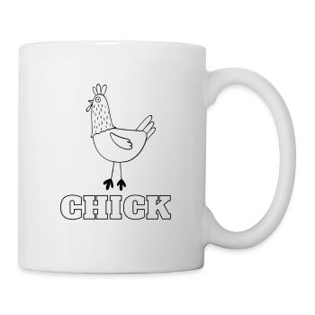 Küken für Küken - Süßes Küken T-Shirt - Tasse - Weiß - Rechts