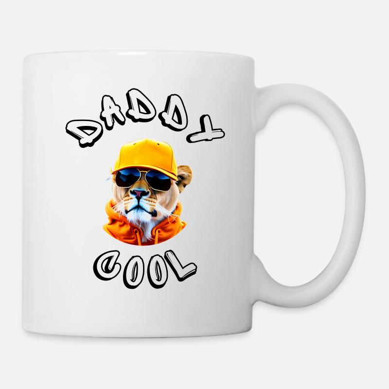 Daddy Cool Fresh - Tasse - Weiß