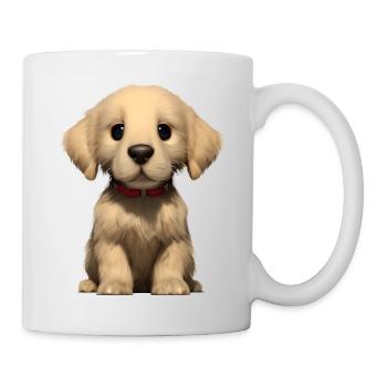 Puppy Golden Retriever Dogs Dog Owners - Mug - white - Right
