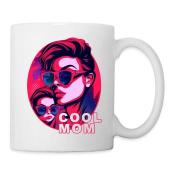 Maman cool - Mug blanc - blanc - Droite